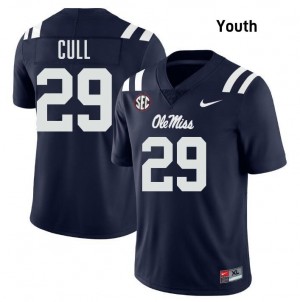 Nick Cull Pro-Level Navy #29 Rebels Youth Player Football Jersey - Top-Tier Gear 24617275