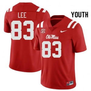 #83 Cayden Lee Red Rebels Top-Tier Youth Player Football Jersey - Elite-Level Performance 99422531